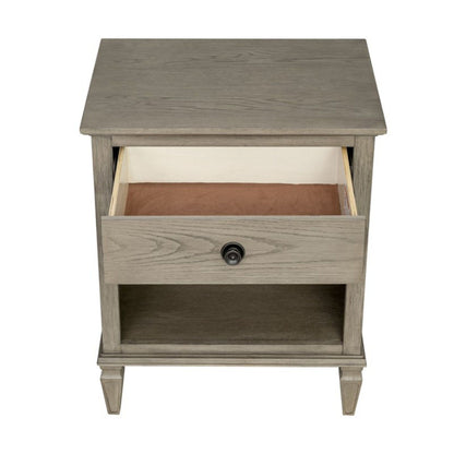 Victoria - Nightstand With Open Storage - The Sleep Loft - Online Mattress Showroom NYC