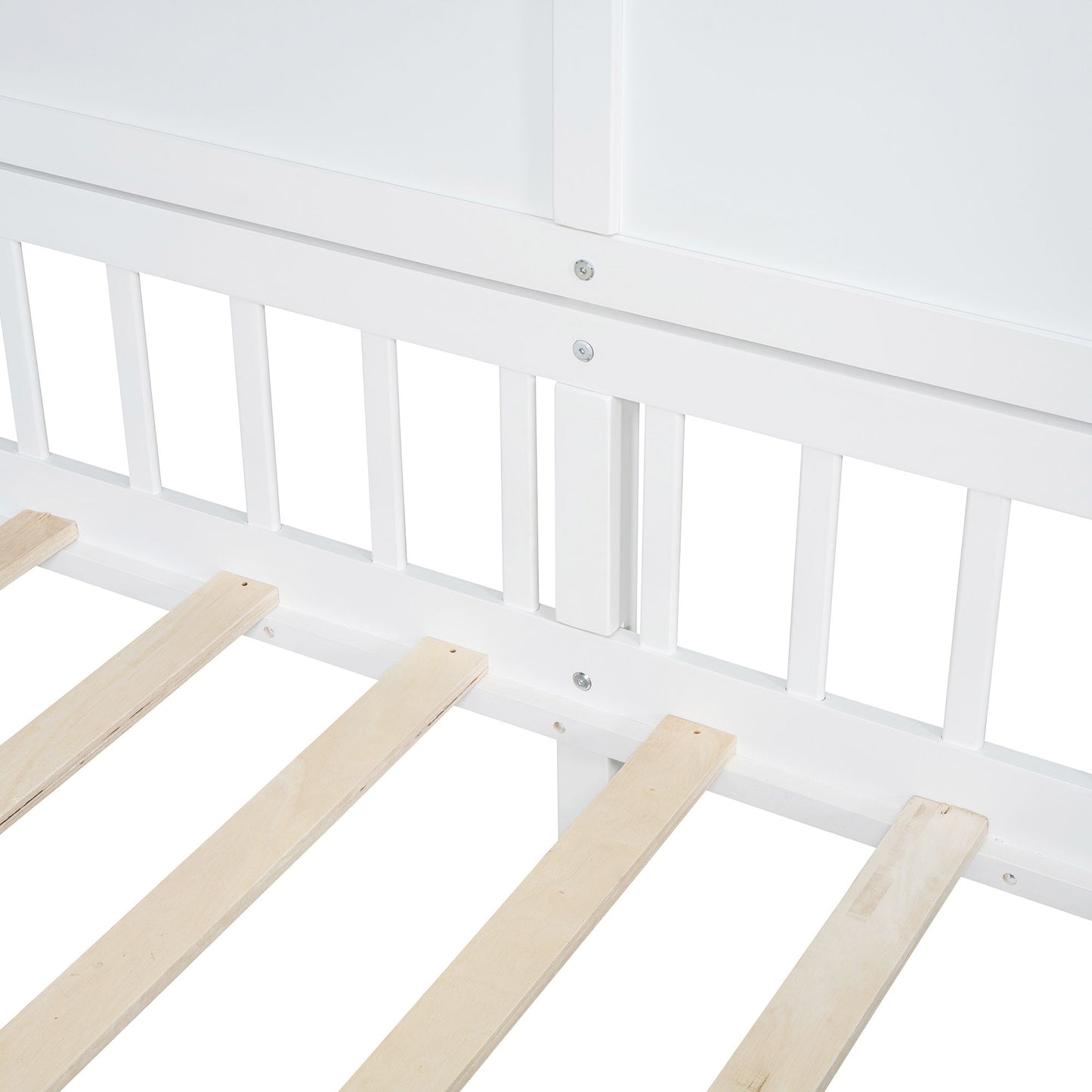House Bed With Shelves, Window And Sparkling Light Strip On The Roof - The Sleep Loft - Online Mattress Showroom NYC