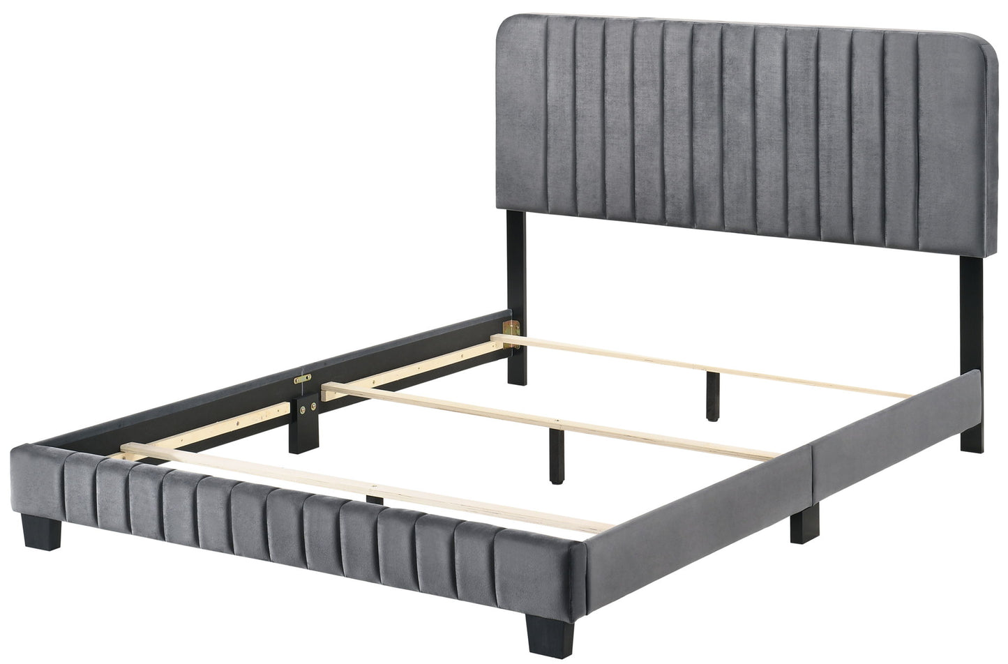 Channel Tufted Bed - The Sleep Loft - Online Mattress Showroom NYC