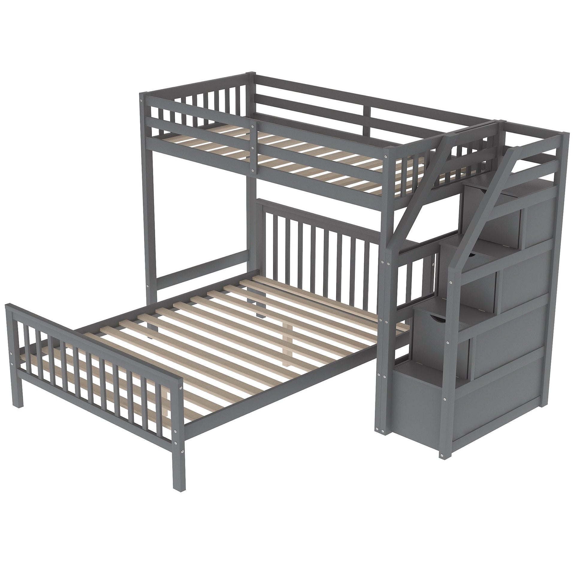 Loft Bed With Staircase And Storage - The Sleep Loft - Online Mattress Showroom NYC