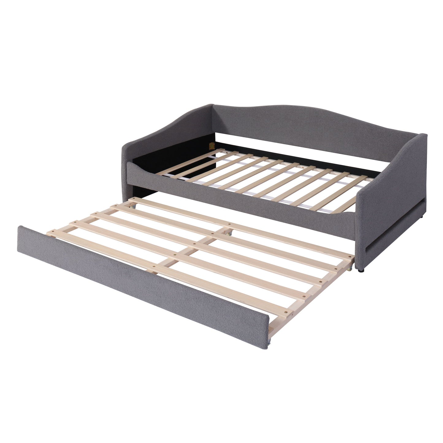 Design Upholstered Daybed With Light And Trundle - The Sleep Loft - Online Mattress Showroom NYC