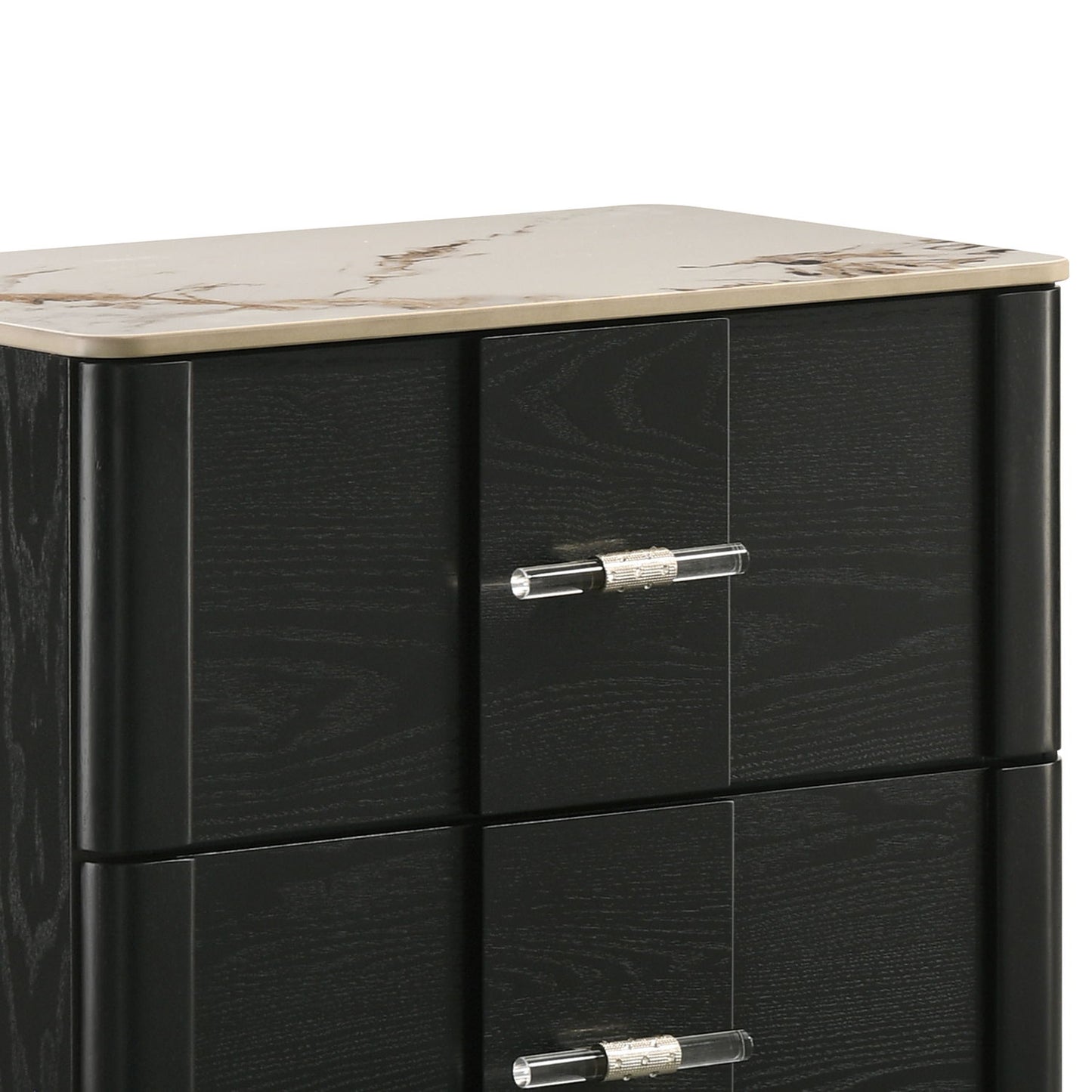 Opel - Nightstand - Black - The Sleep Loft - Online Mattress Showroom NYC