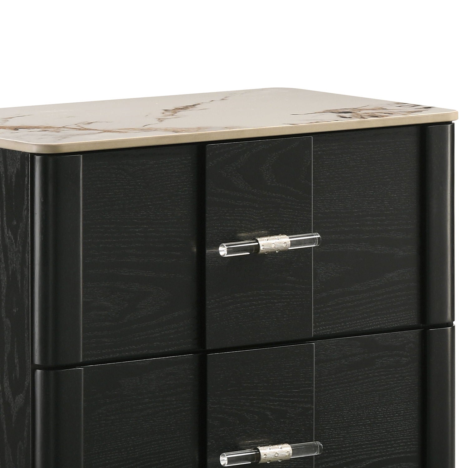 Opel - Nightstand - Black - The Sleep Loft - Online Mattress Showroom NYC