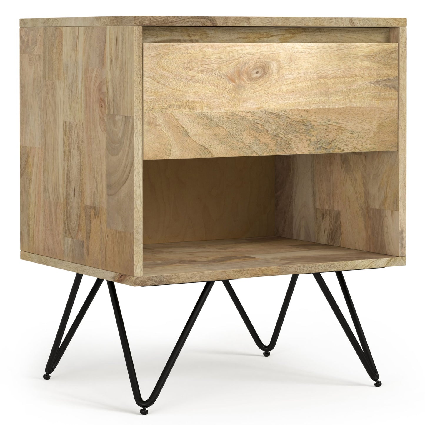 Hunter - Nightstand - Natural - The Sleep Loft - Online Mattress Showroom NYC