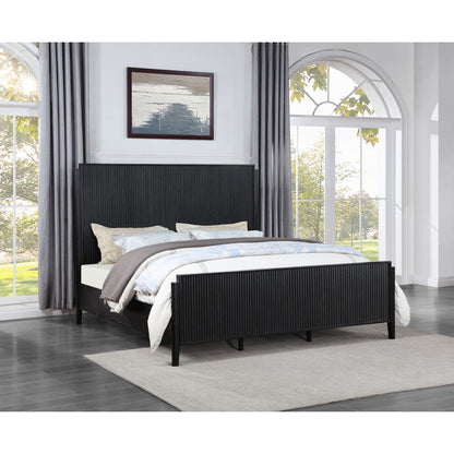 Ennis - Eastern King Bed - Black - The Sleep Loft - Online Mattress Showroom NYC