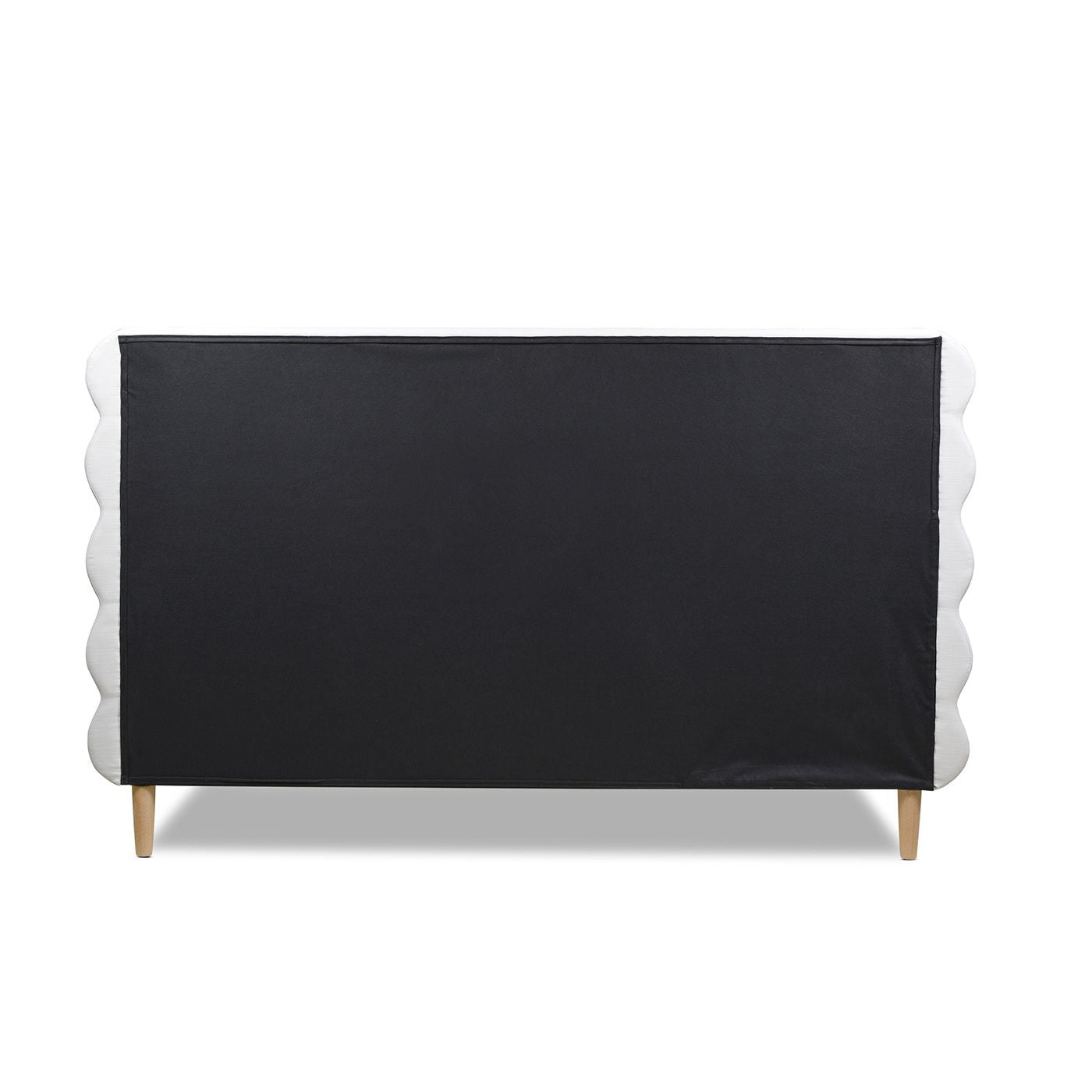 Stockholm - Modern Wavy Headboard Platform Bed - The Sleep Loft - Online Mattress Showroom NYC