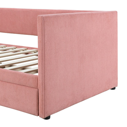 Daybed With Two Drawers And Wood Slat - The Sleep Loft - Online Mattress Showroom NYC
