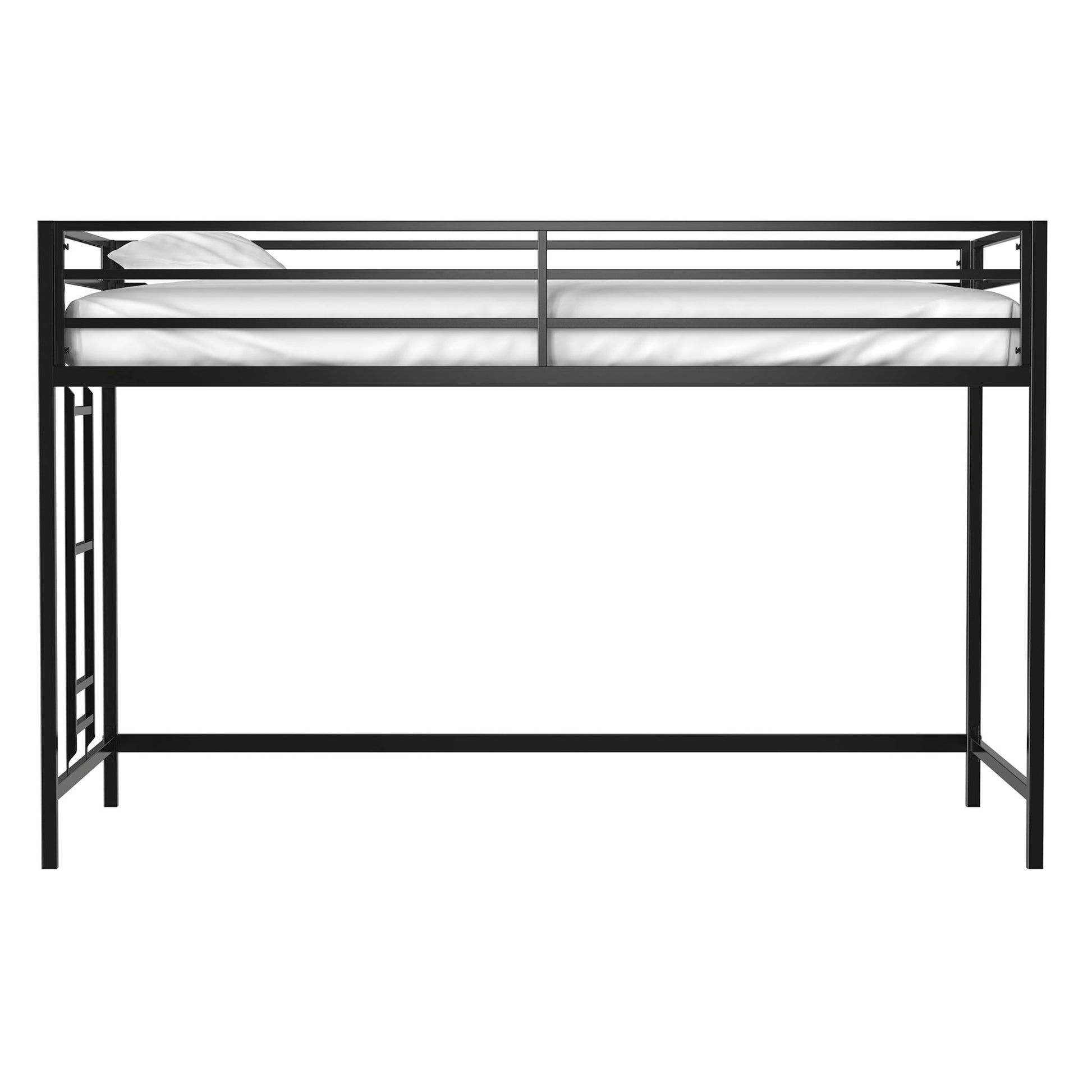 Adam - Twin Loft Bunk - Black - The Sleep Loft - Online Mattress Showroom NYC