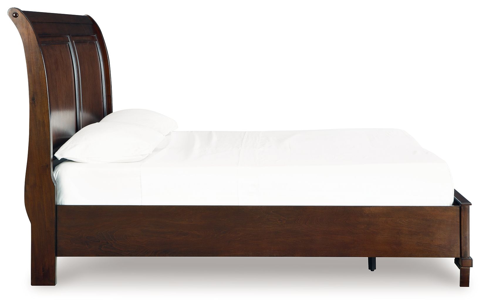 Trellington - King Sleigh Storage Bed - Brown - The Sleep Loft - Online Mattress Showroom NYC