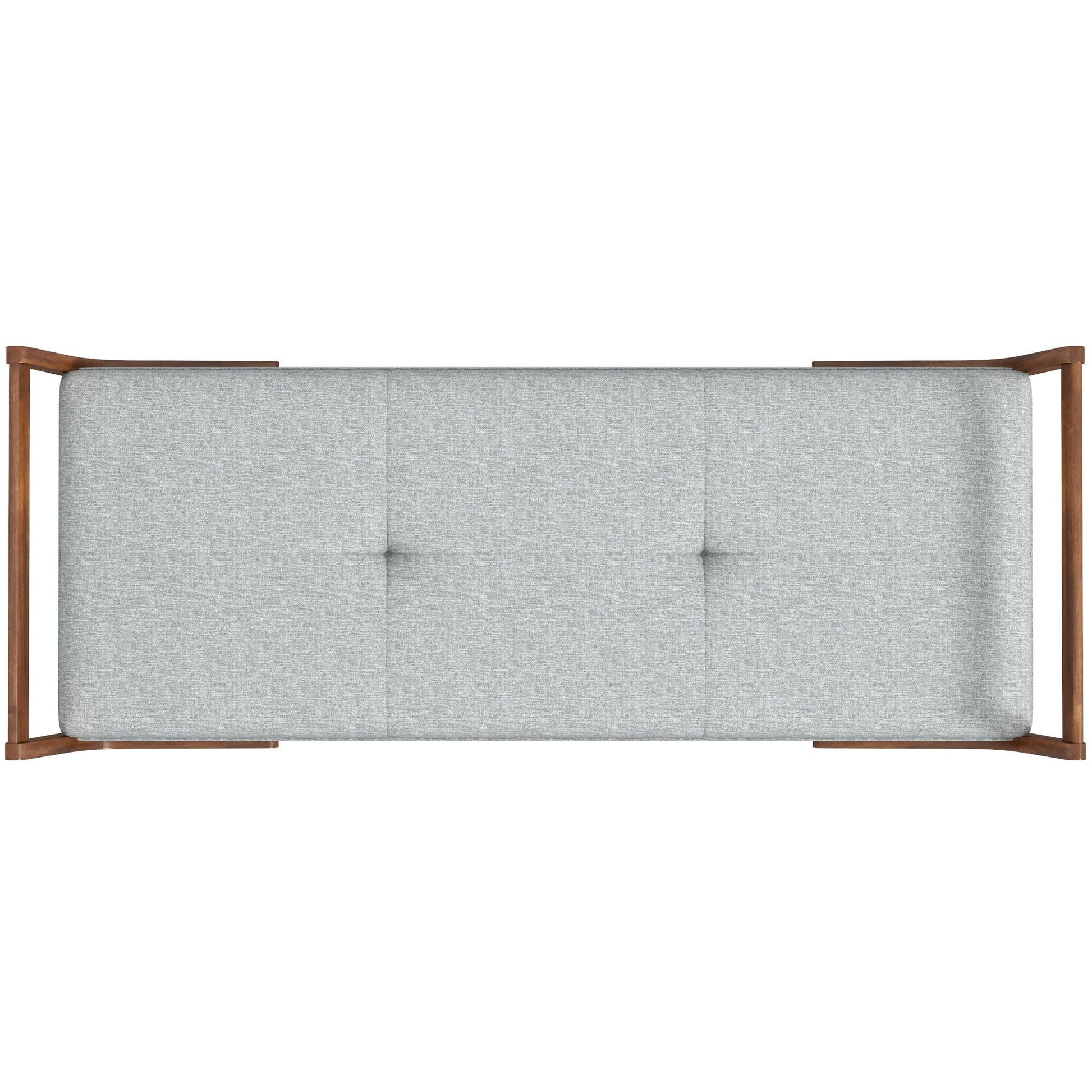 Cora - Bench - Gray - The Sleep Loft - Online Mattress Showroom NYC