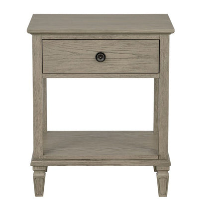 Victoria - Bedside Table With Drawer And Shelf - The Sleep Loft - Online Mattress Showroom NYC