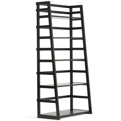 Acadian - Handcrafted Ladder Shelf Bookcase - The Sleep Loft - Online Mattress Showroom NYC