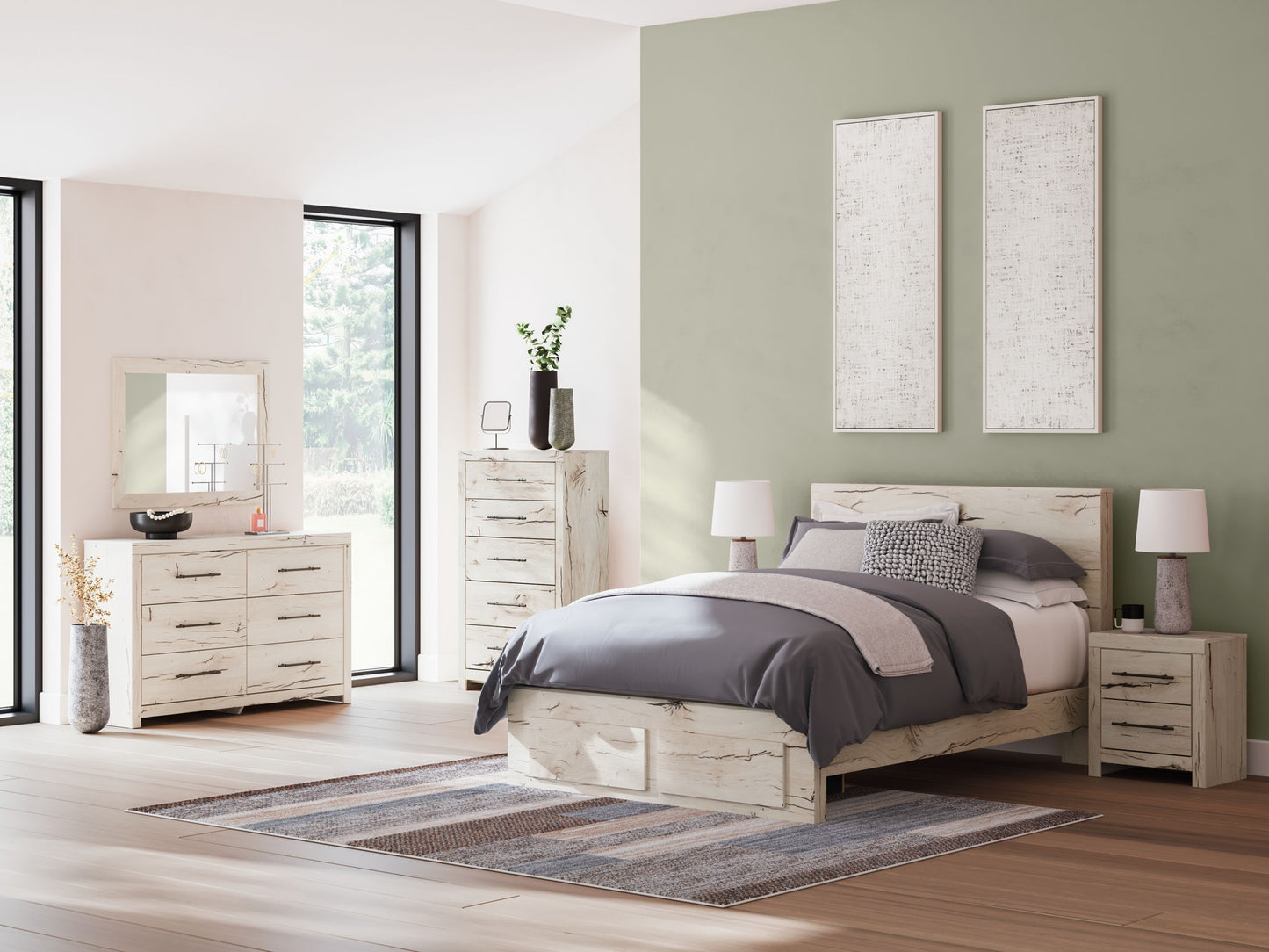 Lawroy - Panel Bed With Storage - The Sleep Loft - Online Mattress Showroom NYC