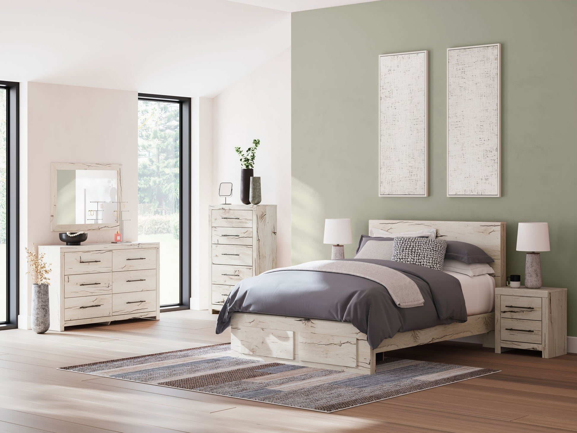 Lawroy - Panel Bed With Storage - The Sleep Loft - Online Mattress Showroom NYC