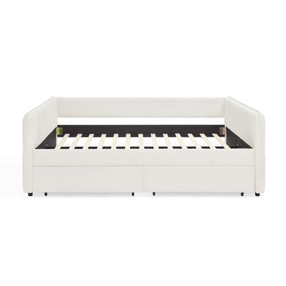 Upholstered Daybed & 2 Drawers - The Sleep Loft - Online Mattress Showroom NYC