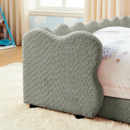 Cute Dinosaur Shaped Bed With Safety Guardrail, Toddler Frame - The Sleep Loft - Online Mattress Showroom NYC