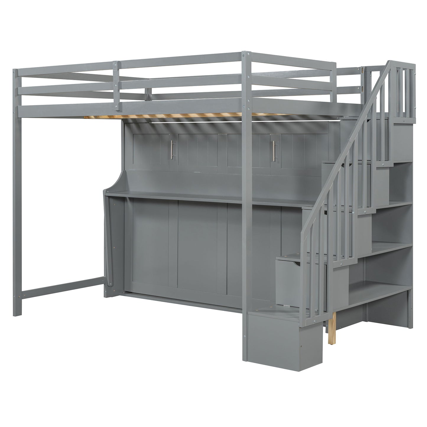 Murphy Bed With Smart Hydraulic System And Desk Design - The Sleep Loft - Online Mattress Showroom NYC