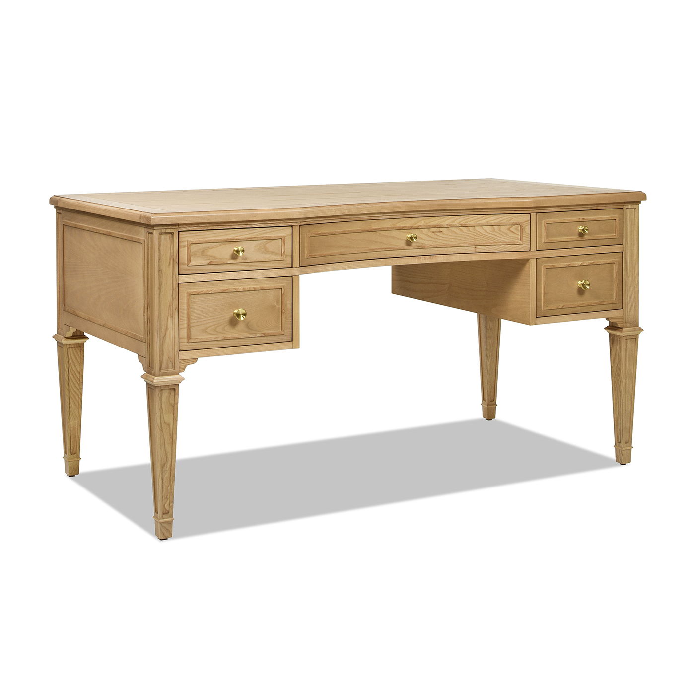 Dauphin - 5 Drawer Executive Desk - The Sleep Loft - Online Mattress Showroom NYC