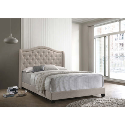 Maassluis - Bed With Button Tufted Headboard - The Sleep Loft - Online Mattress Showroom NYC