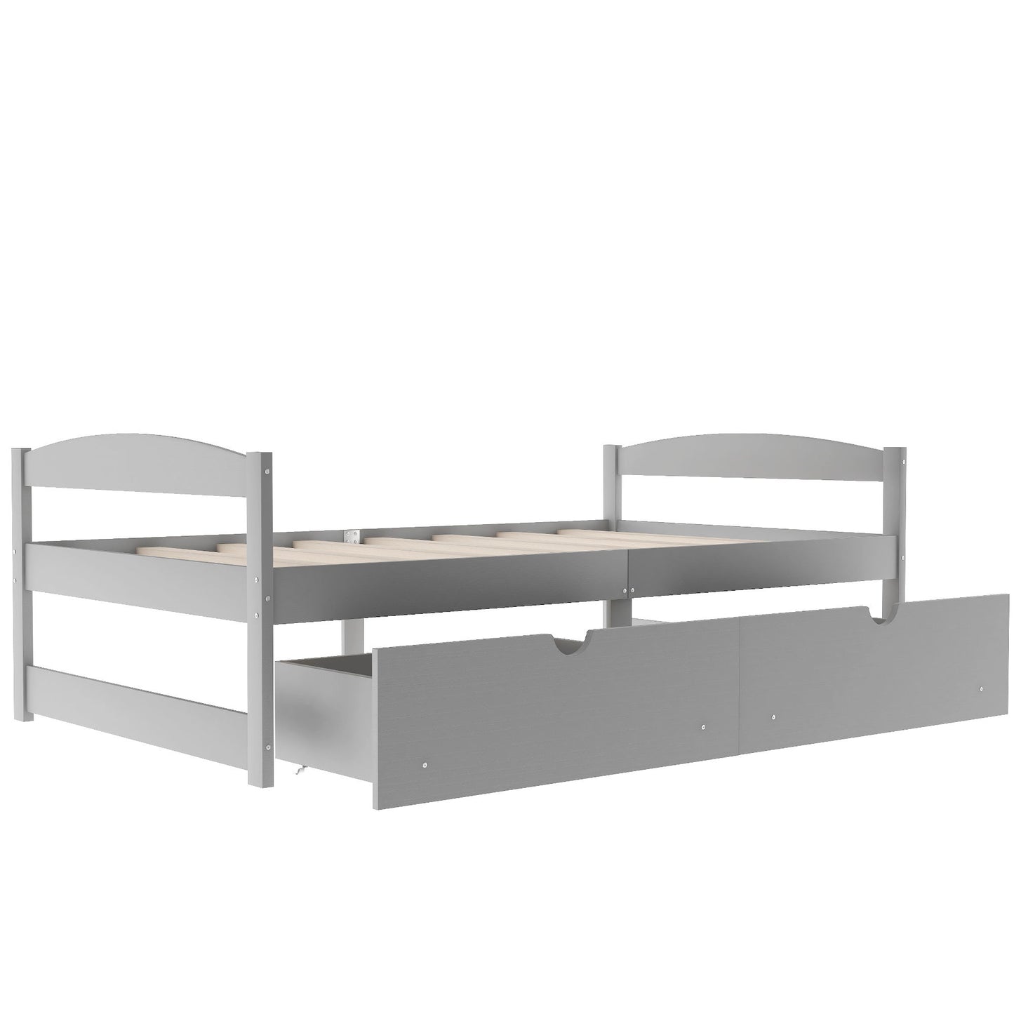 Platform Bed With 2 Drawers - The Sleep Loft - Online Mattress Showroom NYC