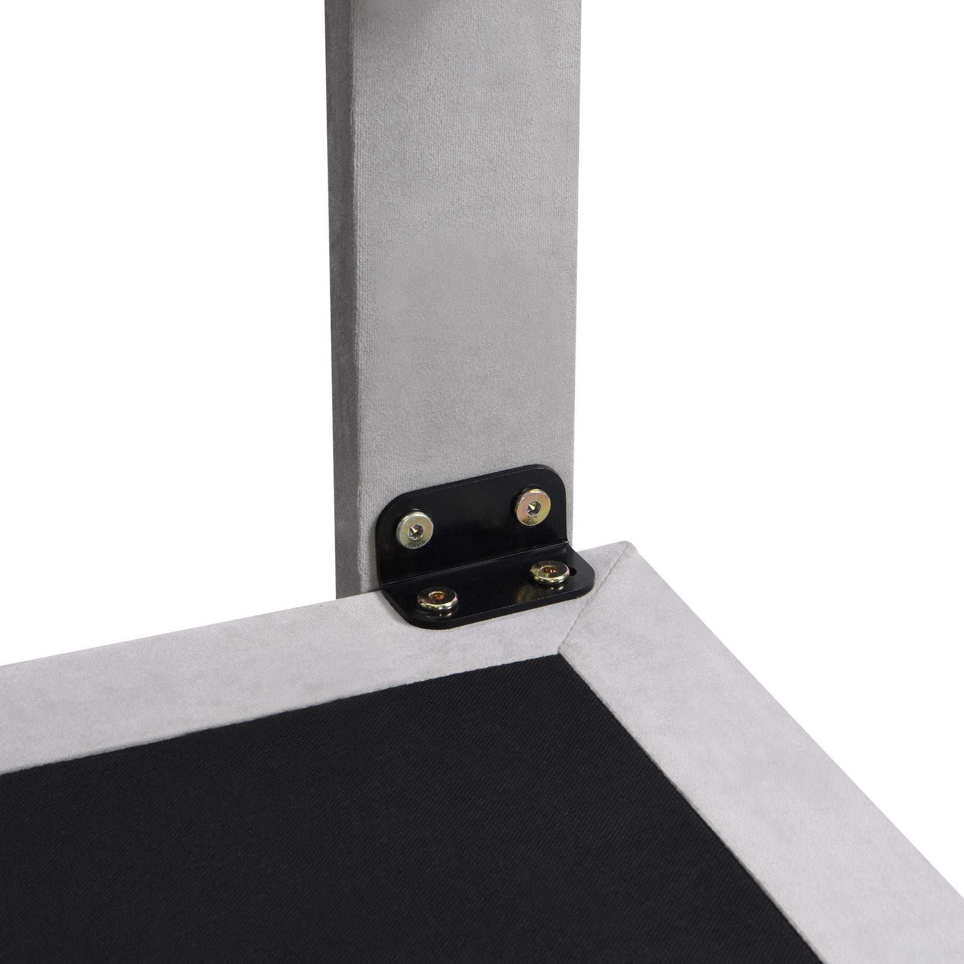 Upholstered Bed With Sensor Light And Headboard, Floating Velvet Platform Bed - The Sleep Loft - Online Mattress Showroom NYC