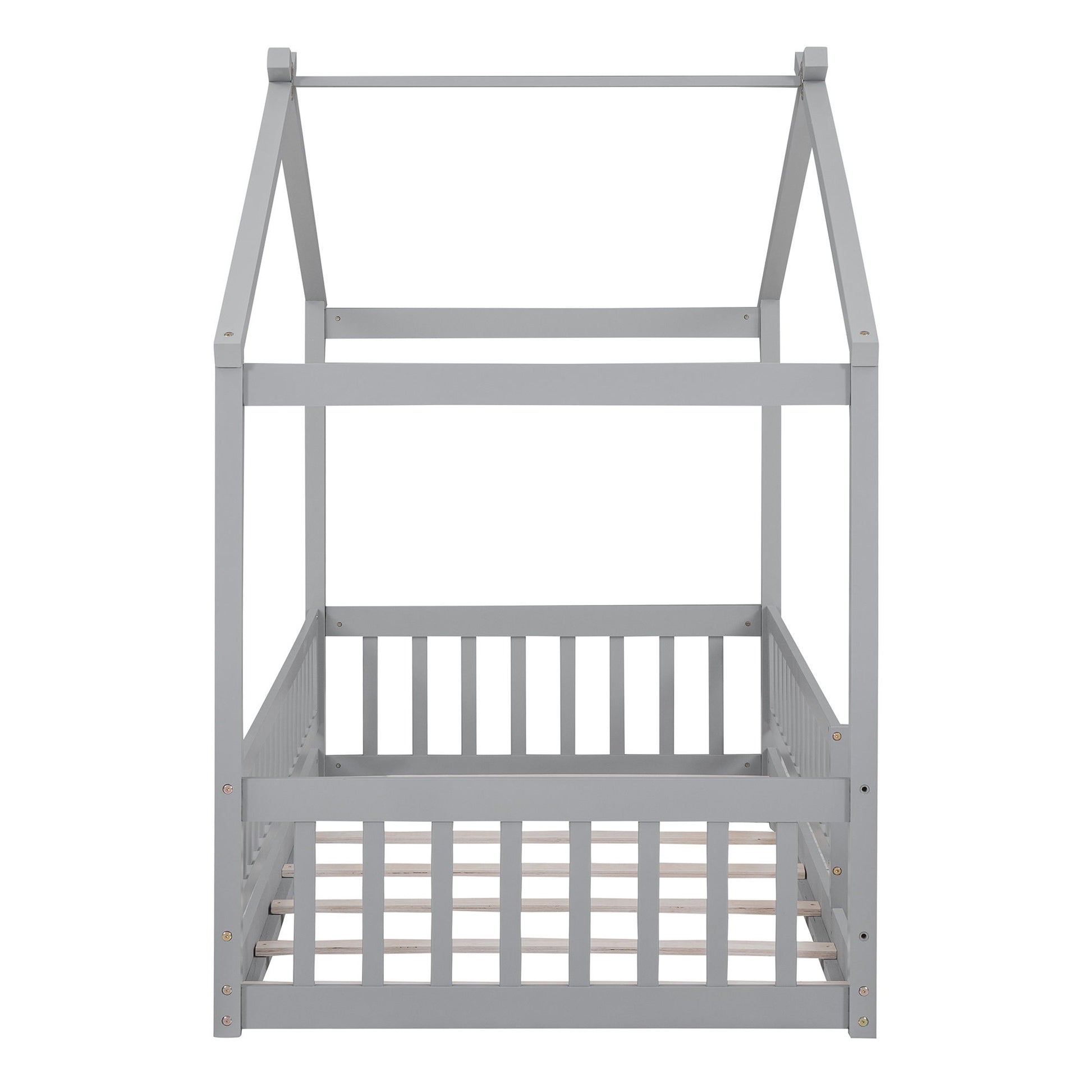 Bed House Bed Frame With Fence - The Sleep Loft - Online Mattress Showroom NYC