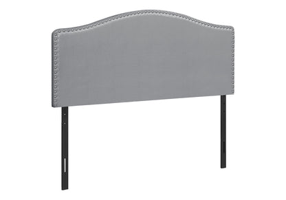 Queen Size, Bed Headboard Only, Upholstered, Transitional - Gray - The Sleep Loft - Online Mattress Showroom NYC