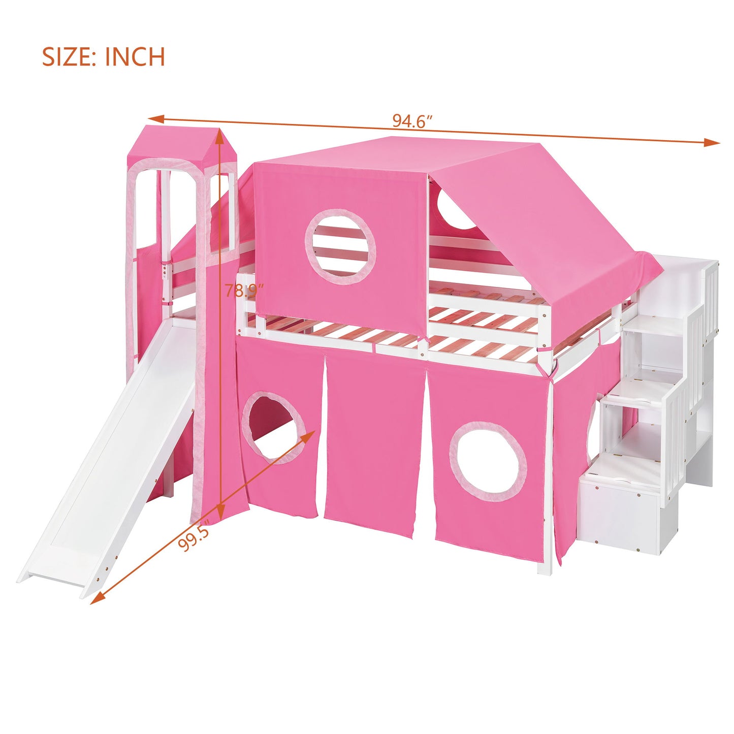 Loft Bed With Tent And Tower - The Sleep Loft - Online Mattress Showroom NYC