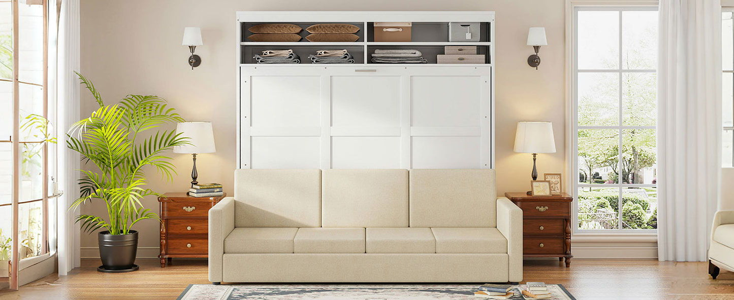 Murphy Wall Bed With Sofa - The Sleep Loft - Online Mattress Showroom NYC