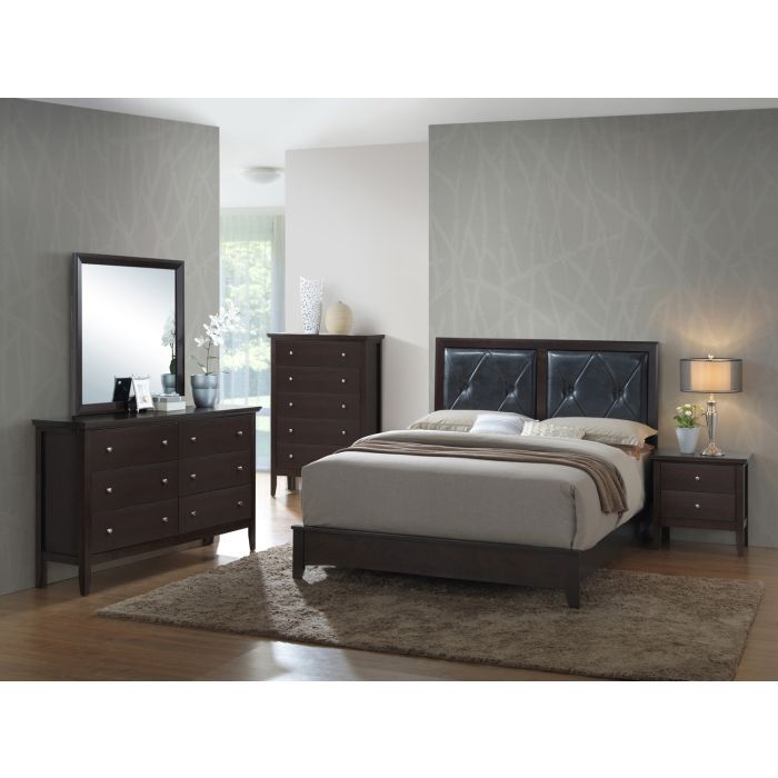 Padded Headboard Bed - The Sleep Loft - Online Mattress Showroom NYC