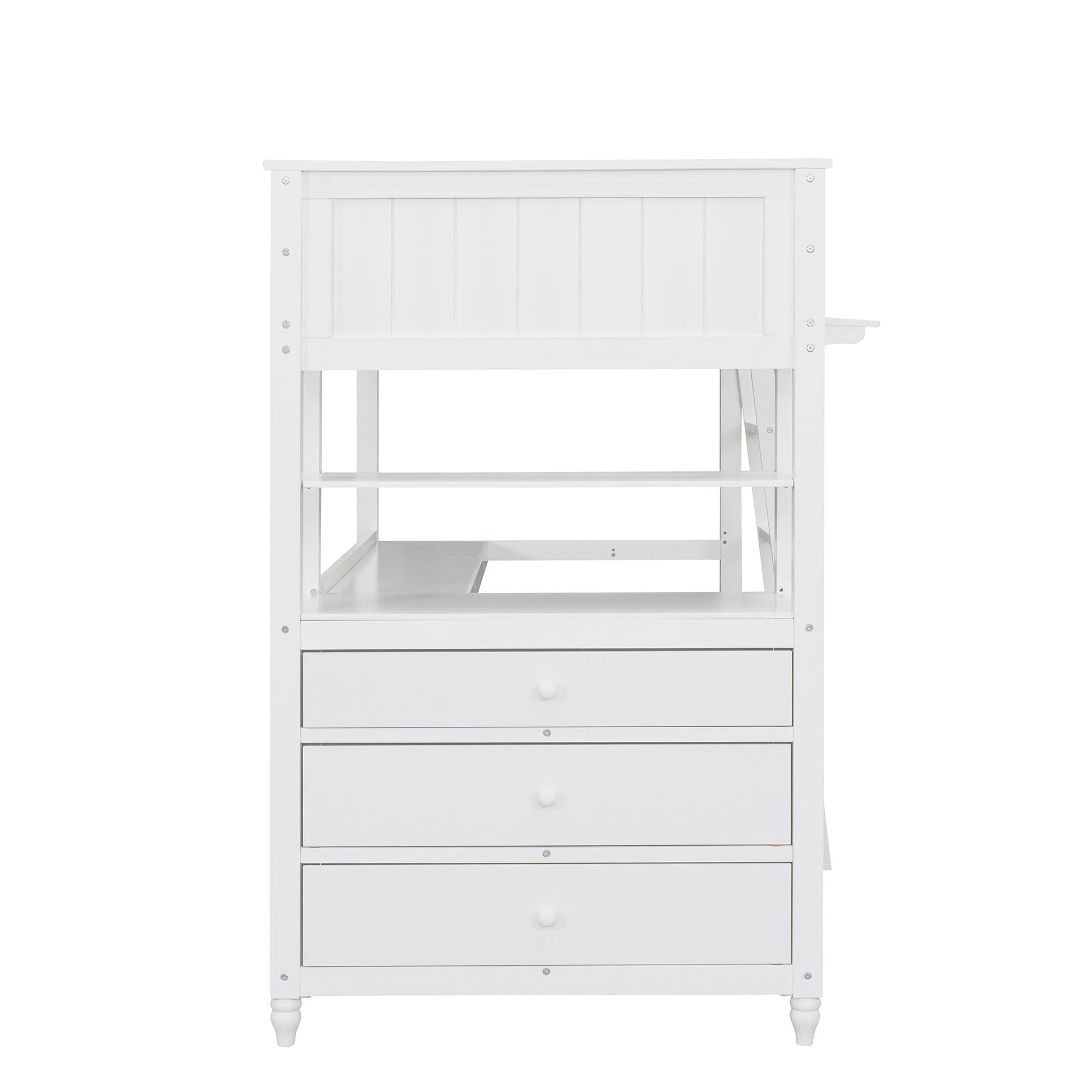 Loft Bed With Drawers With Desk And Shelves - The Sleep Loft - Online Mattress Showroom NYC