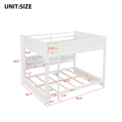 Bunk Bed With Storage Cabinets And USB Ports - The Sleep Loft - Online Mattress Showroom NYC