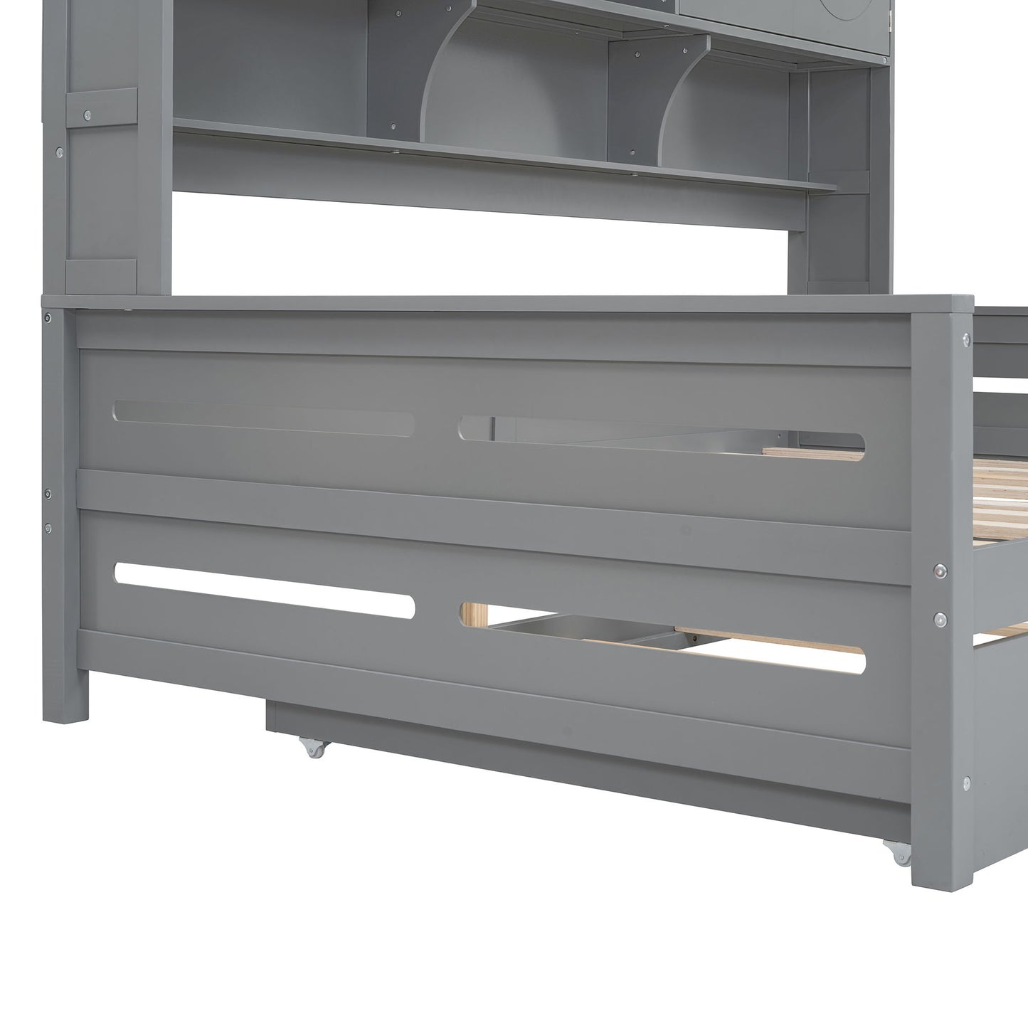 Daybed With All-In-One Cabinet And Shelf - The Sleep Loft - Online Mattress Showroom NYC
