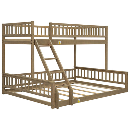 Bunk Bed With Ladder And Guardrails - The Sleep Loft - Online Mattress Showroom NYC