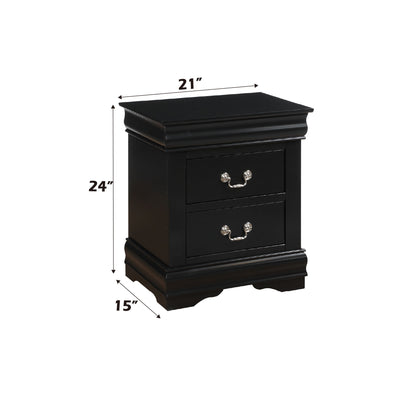 Louis Philippe - Accent Nightstand - The Sleep Loft - Online Mattress Showroom NYC