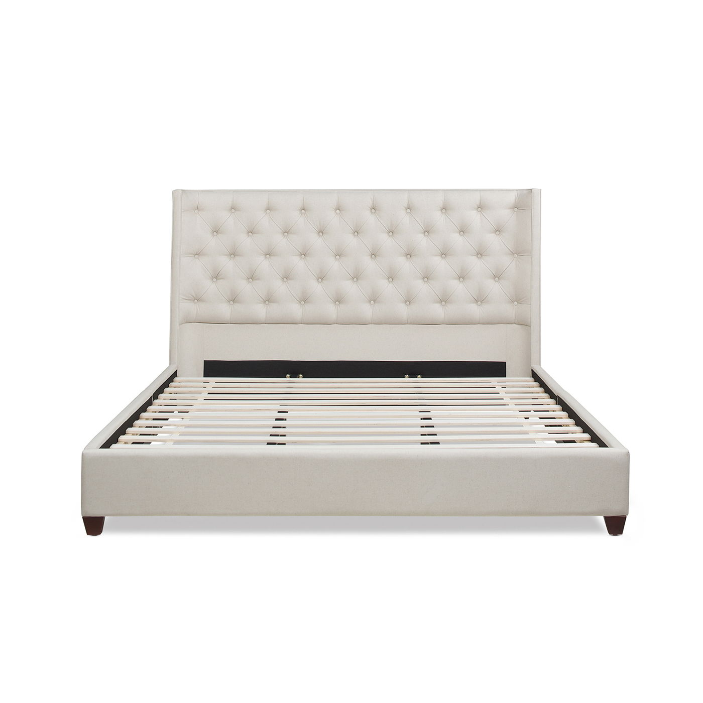 Manhattan - Shelter King Platform Bed Frame - The Sleep Loft - Online Mattress Showroom NYC