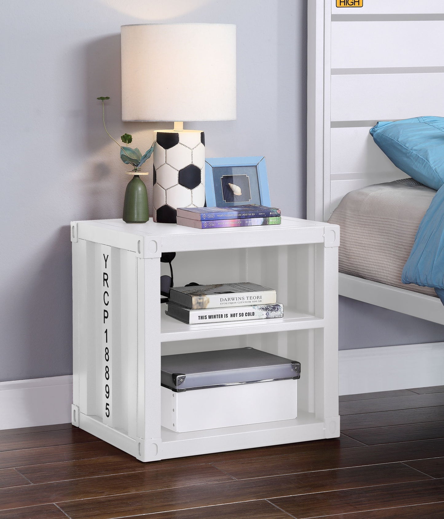 Cargo - Nightstand With USB - The Sleep Loft - Online Mattress Showroom NYC