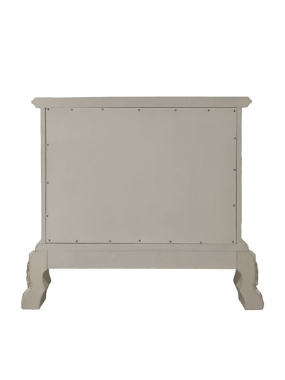 Dresden II - Nightstand - White - The Sleep Loft - Online Mattress Showroom NYC
