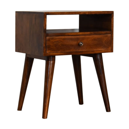 Nightstand - Chestnut - The Sleep Loft - Online Mattress Showroom NYC