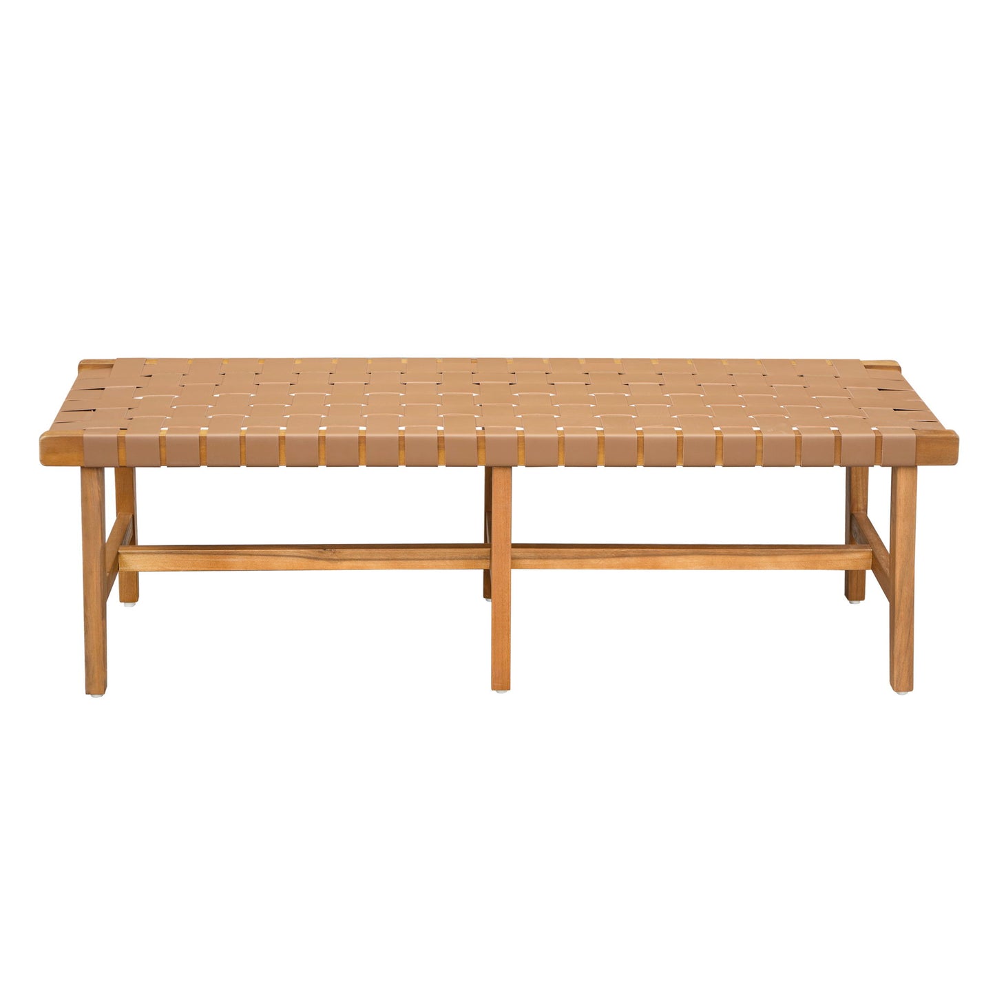 Bedroom Bench - Acacia Wood - The Sleep Loft - Online Mattress Showroom NYC