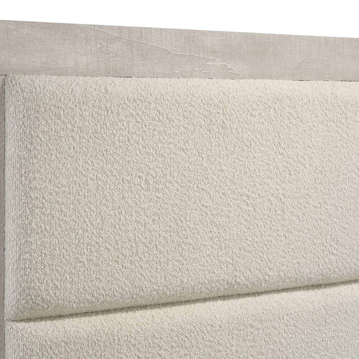 Strout - Queen Panel Bed With Upholstered Headboard - Rustic - The Sleep Loft - Online Mattress Showroom NYC