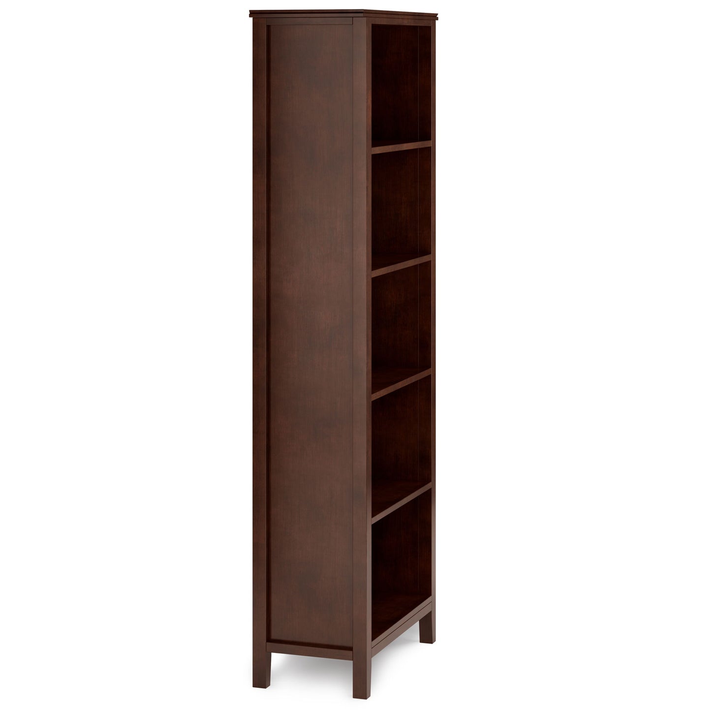 Artisan - 5 Shelf Bookcase, Handcrafted - The Sleep Loft - Online Mattress Showroom NYC