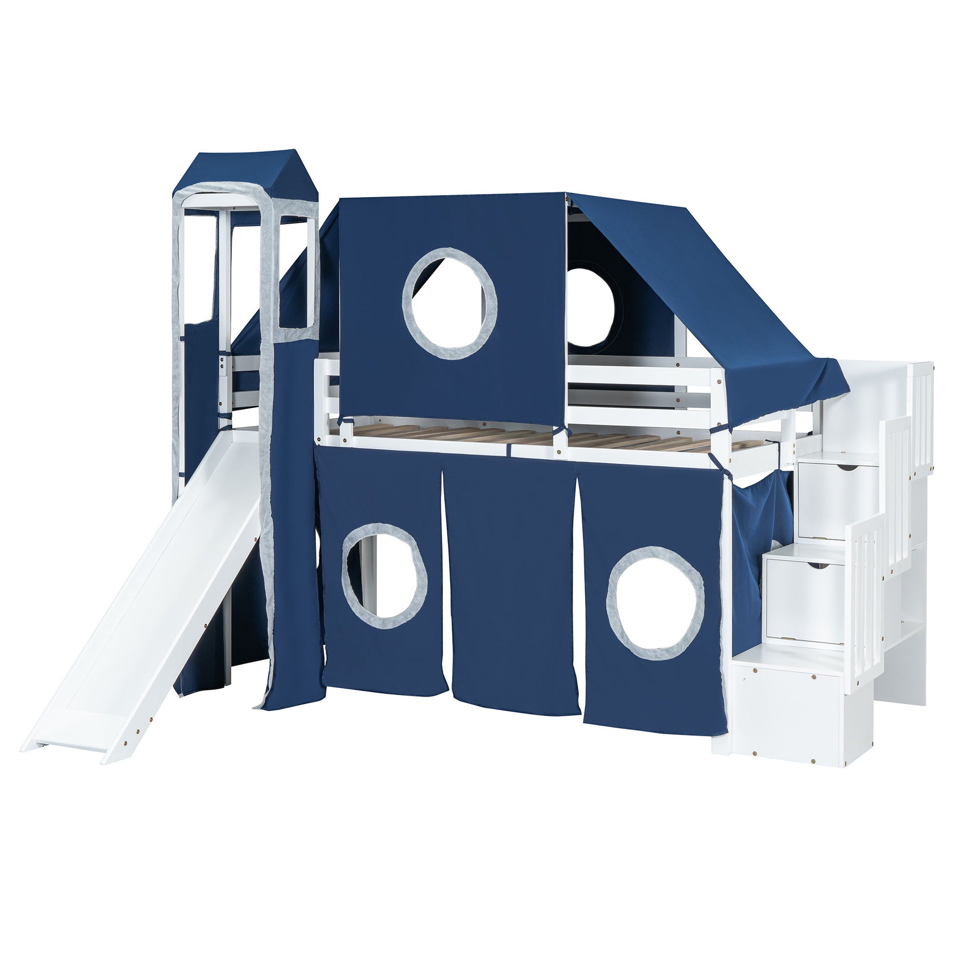 Loft Bed With Tent And Tower - The Sleep Loft - Online Mattress Showroom NYC