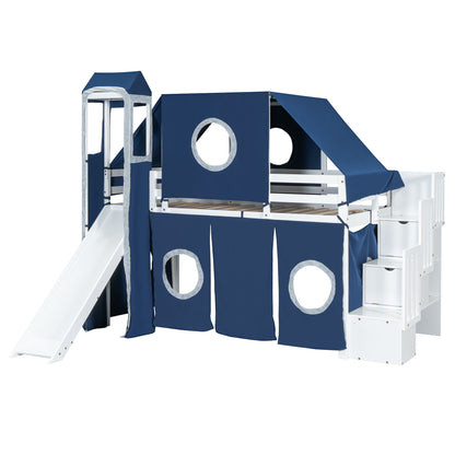 Loft Bed With Tent And Tower - The Sleep Loft - Online Mattress Showroom NYC