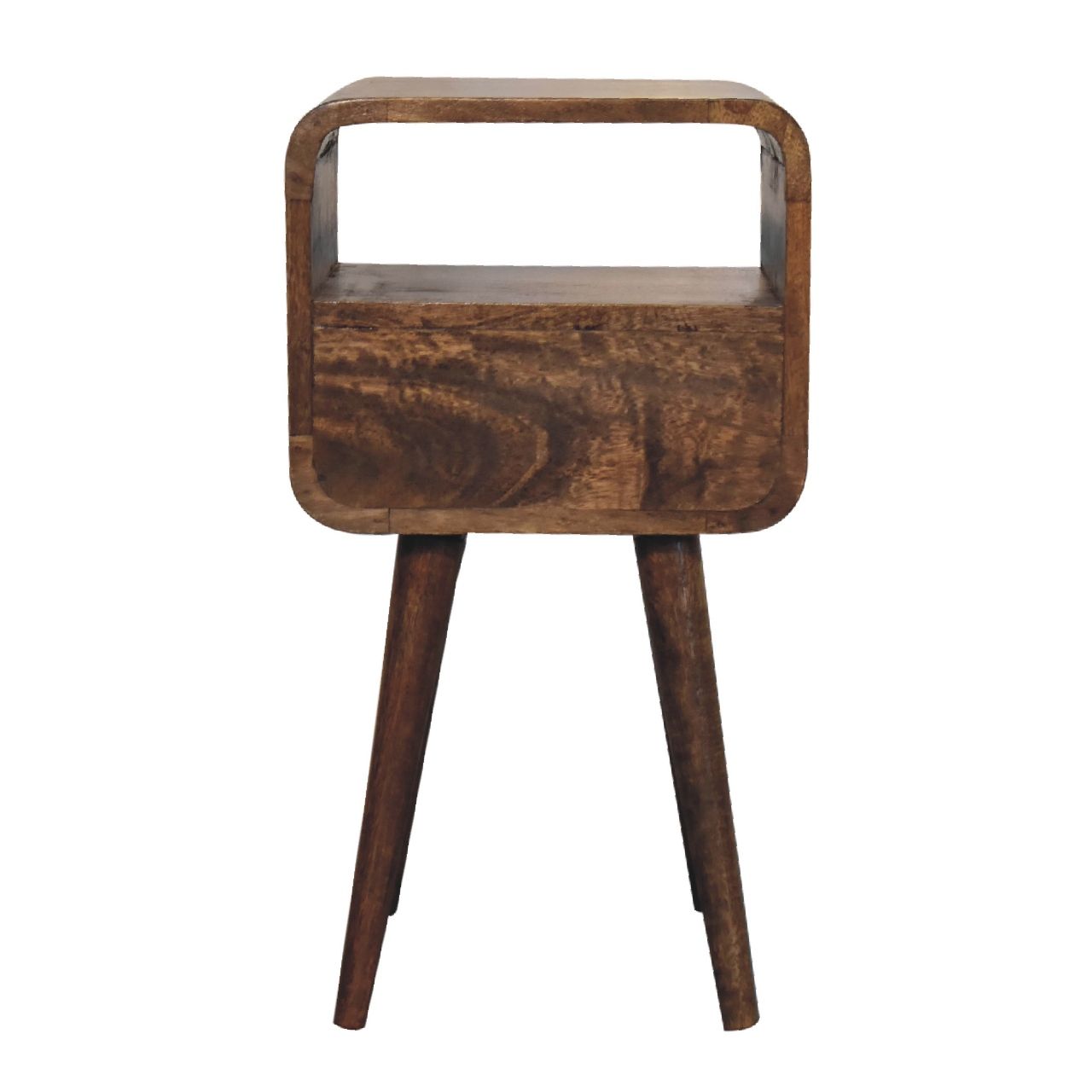 Mini Open Bedside Nightstand - The Sleep Loft - Online Mattress Showroom NYC