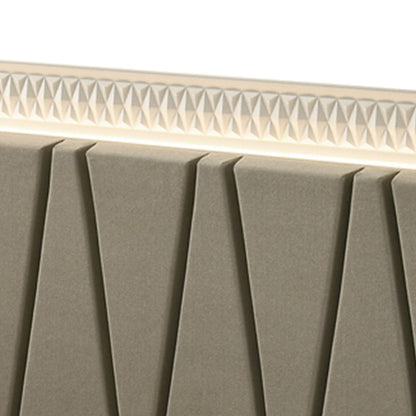 Stanley - Bed With LED Upholstered Headboard