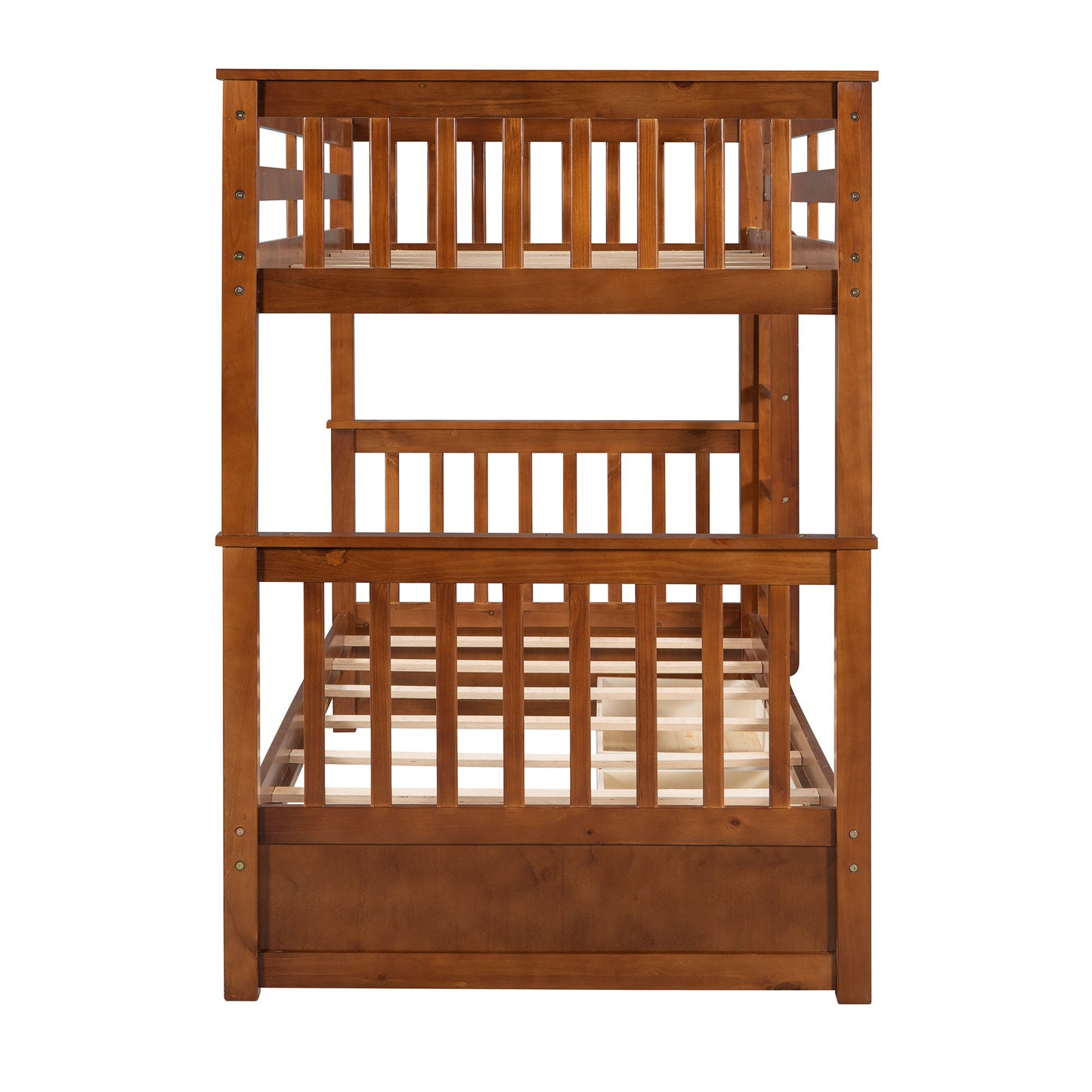 Bunk Bed With Ladders And 2 Storage Drawers - The Sleep Loft - Online Mattress Showroom NYC
