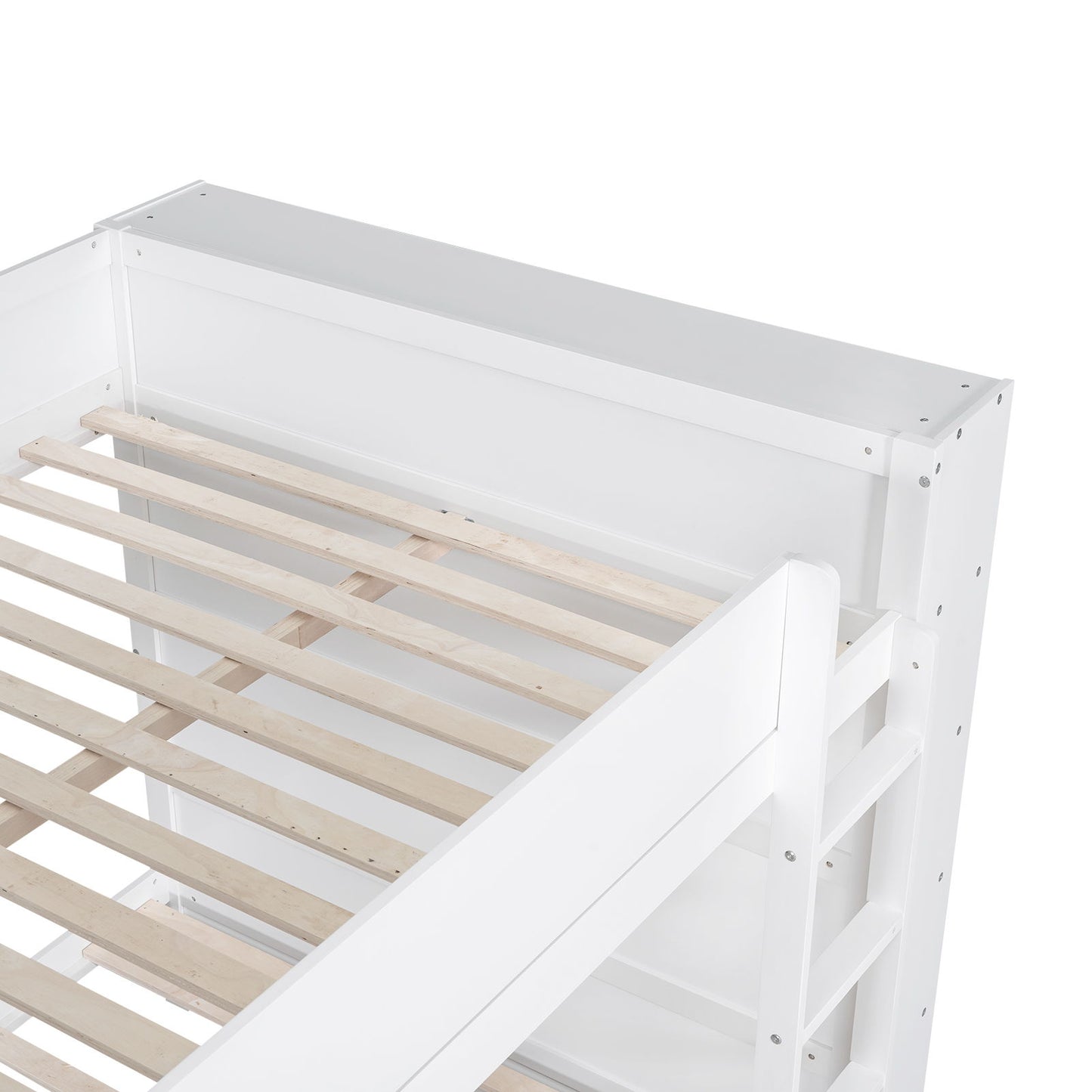 Bunk Bed With 2 Drawers And Multi Layer Cabinet - The Sleep Loft - Online Mattress Showroom NYC