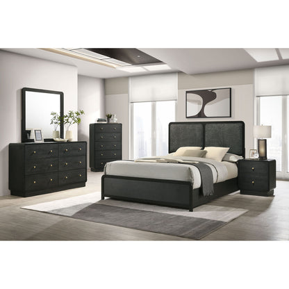 Burton - Bed With Upholstered Headboard - The Sleep Loft - Online Mattress Showroom NYC