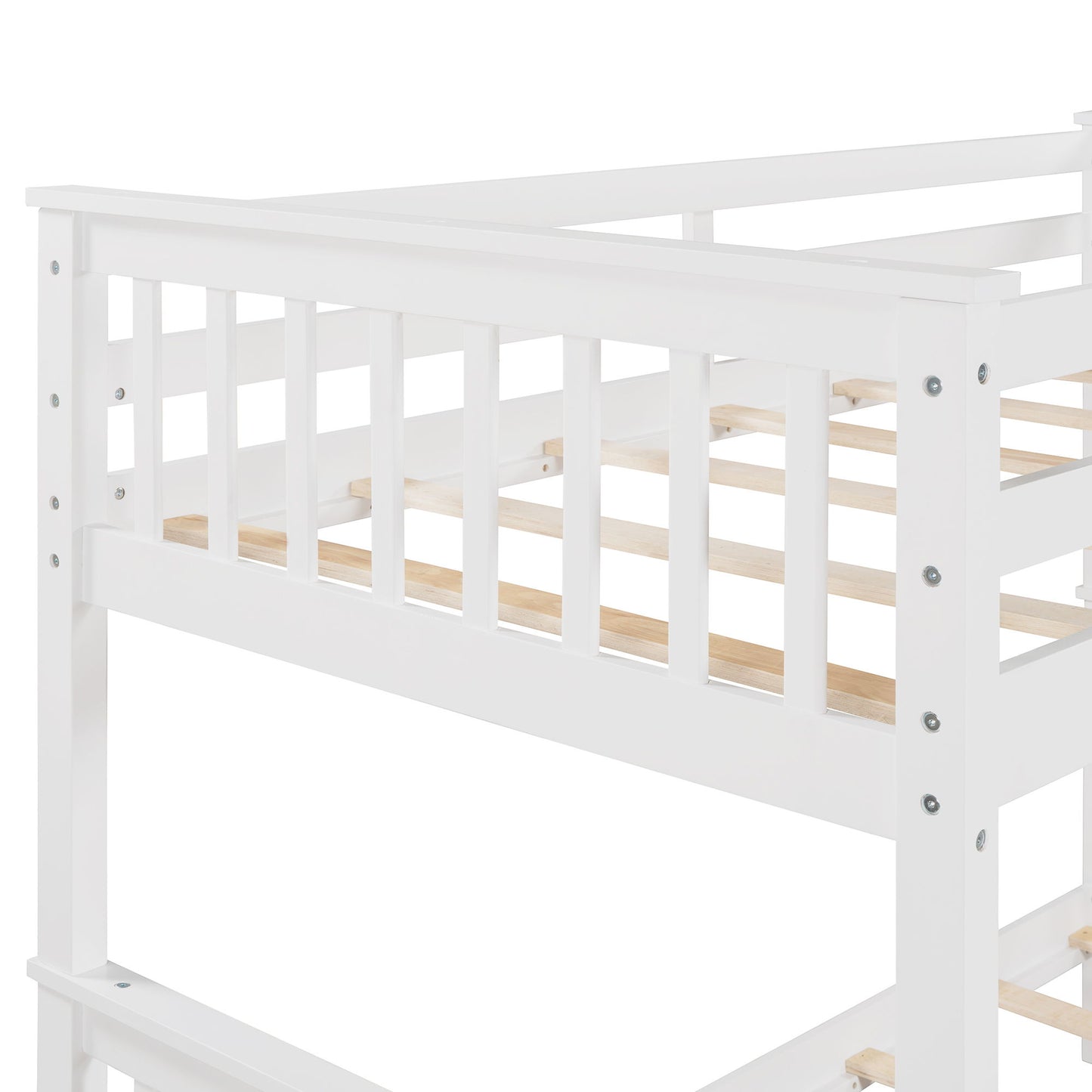 Bunk Bed With Ladders And 2 Storage Drawers - The Sleep Loft - Online Mattress Showroom NYC